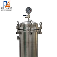 Filter Kantong Baja Tahan Karat Industri untuk Pengolahan Air, Filtrasi Kimia, dan Filtrasi Makanan dan Minuman
