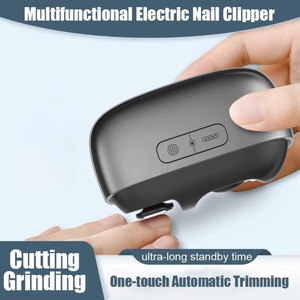 Cortauñas Inalámbrico 3 en 1 Recargable por USB, Diseño Ergonómico para el Hogar, Pulido y Lijado de Uñas - Product Image 3