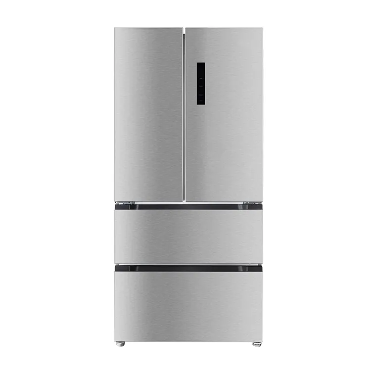 高級フレンチドア冷蔵庫インバーター家庭用冷蔵庫工場価格OEM家庭用冷蔵庫