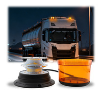 ECE R65-Zulassung 21W Bernsteinfarbenes LED-Rundumleuchte für LKW Bagger LED-Sicherheitswarnleuchte