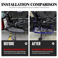 Repose-pieds pour motocyclette, repose-pieds pour conducteur, pour Harley Softail Touring Street Glide Road Glide FLH/T FLHX FLTRX 1986 et plus récents