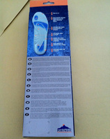 OEM Boîte d'emballage de semelle intérieure en papier d'art écologique personnalisé à l'huile de soja avec fenêtre en PVC pour chaussettes-avec laminage mat et gaufrage