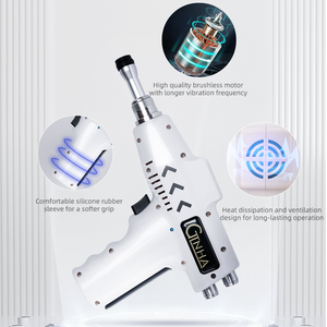 Máquina masajeadora facial eléctrica portátil original de fábrica, pistola de terapia muscular, para aplicación corporal, de fábrica, original, - Product Image 3