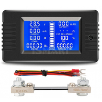 PZEM-015 50A 100A 200A 300A Penguji Baterai Digital Ammeter Voltmeter Meter Kapasitas Daya Indikator Pengisian Daya dengan Shunt