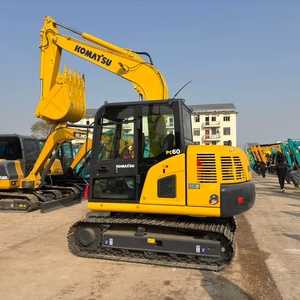 รถขุดขนาดเล็ก Komatsu PC60 มือสองขายดี สำหรับขุดฐานรากบ้าน - ราคาถูกกว่าใหม่ 40% สภาพดี ลดราคา - Product Image 2