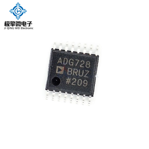 JQW ADG728BRUZ-REEL7 TSSOP-16 สวิตช์เมทริกซ์ 8 ช่อง 2.5 โอห์ม I2C 65MHz 2.7-5.5V -40~85C สำหรับ DAQ และสวิตช์ <span class=keywords><strong>AV</strong></span> มีสินค้าในสต็อก - Product Image 1