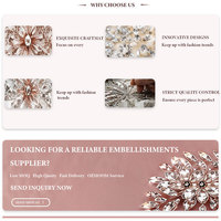 Applique en strass 3D de haute qualité, faite à la main, avec perles et cristaux, à coudre sur les vêtements, en dentelle, pour la mode, vente en gros, patchs pour tissus vestimentaires
