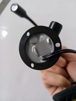 Lampe de table murale moderne à LED 12V 24V 1W en aluminium, à intensité variable, avec bras flexible