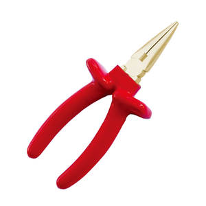 Pince trempée par injection non magnétique du fabricant OEM Conception de nez de bécassine Poignée de sertissage en acier et plastique DIY Industrial - Product Image 2