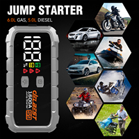 Démarreur de voiture puissant 800A de courant de pointe - Batterie externe portable 20000mAh pour les urgences routières