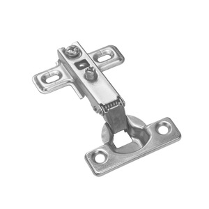 Charnière à ressort Jin Rongda 25 mm pour portes d'armoires, en acier laminé à froid nickelé - Product Image 1