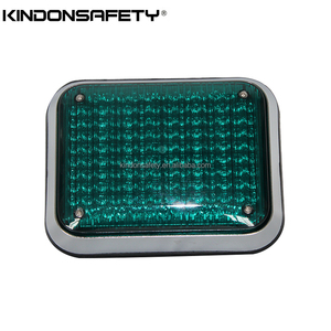 Kare Yeşil LED Ambulans Çevre Lambası Dahili Tekli Flaşlı LTD238 - Product Image 1