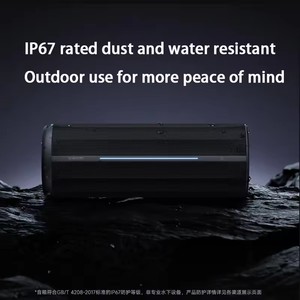 ลำโพงบลูทูธ Xiaomi ของแท้ไฟ RGB สีดำเสียงดัง93dB IP67กันน้ำกันฝุ่นแบบพกพาได้บาร์เสียงรุ่น CN - Product Image 5