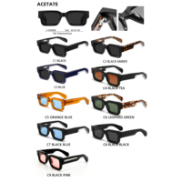 Lunettes de soleil personnalisées 2026 avec logo, style rétro, promotionnelles, tendance, surdimensionnées, polarisées, en acétate noir
