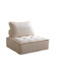 Canapé moderne en tissu bouclé, canapé-lit compressé sous vide, salon, balcon, tatami, siège simple, canapé simple, vente chaude