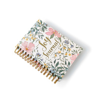 Meilleur Vendeur Planificateur d'Objectifs Personnalisé Spirale Rose Format A5 2025 avec Coffret Cadeau – Agenda Journal Cahier
