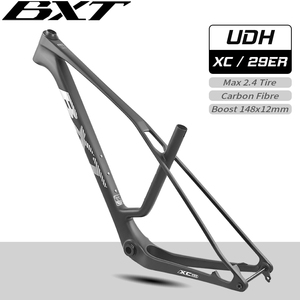 เฟรมจักรยานเสือภูเขา BXT 29er คาร์บอน T1000 รุ่นใหม่ ปี 2026 ขนาด T47(73 มม.) 148x12 รุ่น-086 - Product Image 1