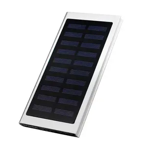 2023 Trending Products Hot Sell Rechargeable Battery Solar Power Bank 20000 Mah Portable Mini Outdoor Power Banks