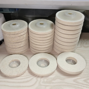 4 Inch Wool Felt Polishing Wheel Disc 100mm Stainless Steel Floor Disc <strong>Angle</strong> <strong>Grinder</strong> <strong>Attachments</strong> Scouring Pads Scouring Brushes