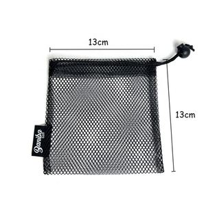 Sac en filet PP Leno avec cordon de serrage, logo personnalisé, pour l'emballage de pommes de terre, d'oignons, d'ail et de légumes en boules - Offre Spéciale - Product Image 3