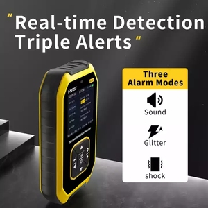 Detector Nuclear Geiger-Müller FNIRSI GC-01, Dosímetro Personal, Medidor de Radiactividad de Rayos X, Color Negro-Amarillo, Batería de 1200 mAh - Product Image 4