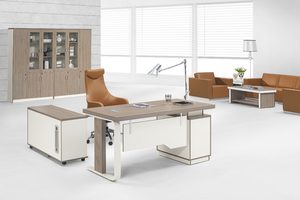 Escritorio de ordenador grande en forma de L personalizado, escritorio de oficina en casa moderno, mesa de Gerente de lujo, muebles de oficina ejecutivos - Product Image 2