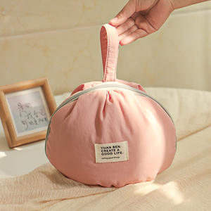 Bolsa de Almacenamiento Redonda de Nailon Yuanben de 1-3L, Organizador de Ropa Ligero y Minimalista para Ropa Interior y Calcetines - Product Image 3