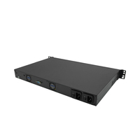 1U 산업용 Pfsense 방화벽 서버 6 * 이더넷 및 2*10GB SFP 포트 리눅스 OS 코어 I5/I7 지원 6 LAN Mikrotik 호환 가능