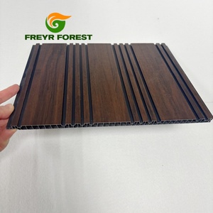 Panel de PVC Impermeable Azul Marino y Nogal Oscuro de Lujo Moderno, Estilo Chino, para Decoración de Paredes de Sala de Estar, Aislamiento Acústico para Toda <span class=keywords><strong>la</strong></span> Casa - Product Image 6