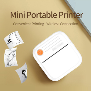 Giá Rẻ Nhất Mini Pocket Máy In Nhiệt Nhãn Dán Máy In Văn Phòng Trường Hình Ảnh Văn Bản Nhãn In Ấn <span class=keywords><strong>Ink</strong></span>-Free Xách Tay In Ấn - Product Image 3