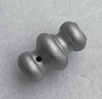 Accessoires en aluminium pour colonne d'escalier en fer forgé, pour la fixation de la tête de garde-corps, pièce vierge de base inclinée à montage latéral