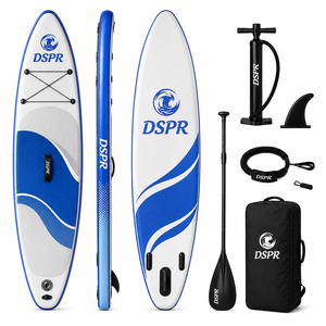 Planche de SUP gonflable renforcée de 325 cm, taille familiale, avec technologie Drop Stitch sur toute la surface, OEM pour adultes, idéale pour les excursions sur eaux calmes, avec tapis de pont en EVA. - Product Image 6
