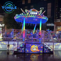 Attractions Fun Fair Rides Space Mini Flying Chair Enfants Carnaval Manèges Autres produits pour parcs d'attractions Space Park