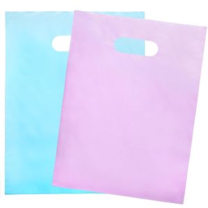 Recycle Shopping Plastic Bags Custom Merchandise Die Cut Handle Bag for Packaging <b>Carrier</b> Bags Clothing - Product Image 4