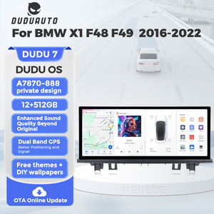 Reproductor de DVD para Auto DUDU7 con <span class=keywords><strong>Android</strong></span>, con Panel Frontal, Compatible con el Sistema de Audio Original, Efecto de Audio Funcional, 12.3 Pulgadas para BMW X1 F48 F49 2016-2022 - Product Image 5