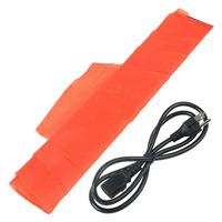 Lumière LED à flamme simulée en tissu de soie, 1,5 m, rouge, avec double souffleur, pour scène DJ, discothèque et événements festifs