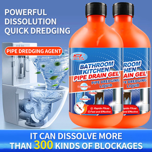 Duer.de ao 500ml usa e getta liquido detergente per scarichi per la rimozione e la deodorizzazione di zoccoli per bagno e <span class=keywords><strong>cucina</strong></span> veloci ed efficaci - Product Image 2