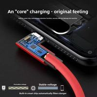 Kabel Data USB nilon tenun ganda tipe-c, 120W untuk kamera pemindai Printer ponsel & Komputer-pengisian Super cepat