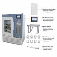 Máquina de Temperatura Constante para Habitaciones en Grados Celsius con Buen Precio, Incubadora de Laboratorio con Agitador y Control de Tiempo