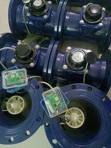 Dòng chảy lớn Kích thước số lượng lớn đầu ra xung lorawan nb-iot GPRS GSM 4G từ xa đọc OEM sắt dễ uốn iso4064 chứng nhận woltman nước - Product Image 4