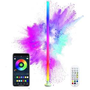 Lampada da terra Antela LED 9W E27 Multicolor Telecomando Dimmerabile Timer Altezza regolabile 19x14x14cm - Product Image 3