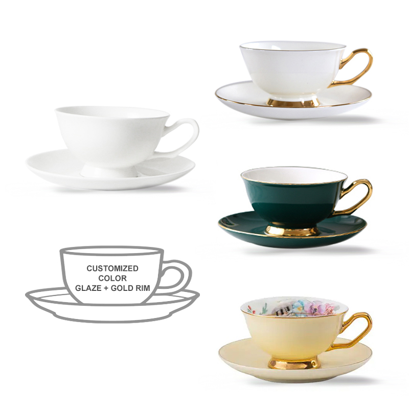 アメリカンブランド陶器　クラシックコーヒーカップセット６脚　Castleton China Trousseau Coffee Cups and Saucers Amazon.com | Madison 6-Piece Espresso Cup & Saucer Set, 3.25 oz