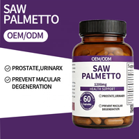 Complément de Palmier Nain Haute Puissance 1200mg - Énergie pour Adultes Marque Privée OEM/ODM Santé de la Prostate et des Yeux 60 Capsules 2