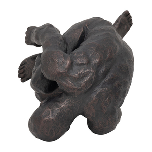 Scultura Moderna in Resina di Figura Inginocchiata per Arredamento Casa, Ufficio e Esposizione su Scaffali del Soggiorno - Product Image 6