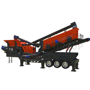 JJEM Petite usine mobile de concassage d'argile rouge Machine complète de concassage de pierre de carrière - Product Image 5