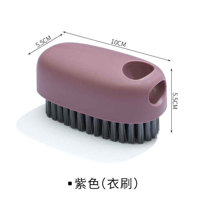 brosse à linge violette