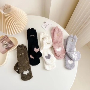 <b>Fluffy</b> Cozy <b>Warm</b> Soft Winter <b>Socks</b> Fleece Comfy Fuzzy Thick Gift Slipper Womens <b>Socks</b> Indoor Floor Popcorn <b>Socks</b> - Product Image 3