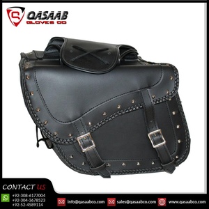 Men-Side Tail-Front Touring-Bolsa de sillín de motocicleta Pu Leather Motor-Cycle Saddle Bags-Sets Bolsas de equipaje de viaje - Product Image 3