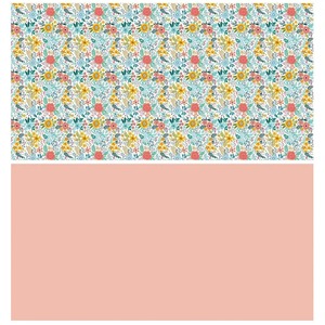 Floral Pattern Recyclable Art <b>Paper</b> <b>Roll</b> 100GSM Coated Digital Printing Eco-Friendly Gift <b>Wrap</b> Double Side Wood Pulp - Product Image 5