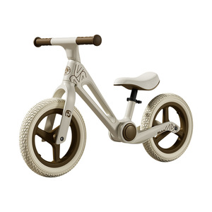 Vélo d'équilibre en nylon de 12 pouces pour enfants, léger, sans pédales, pour l'apprentissage de la marche, pour les enfants de 1 à 6 ans, vente en gros - Product Image 1